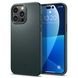 iPhone 14 Pro dėklas SPIGEN THIN FIT - žalias